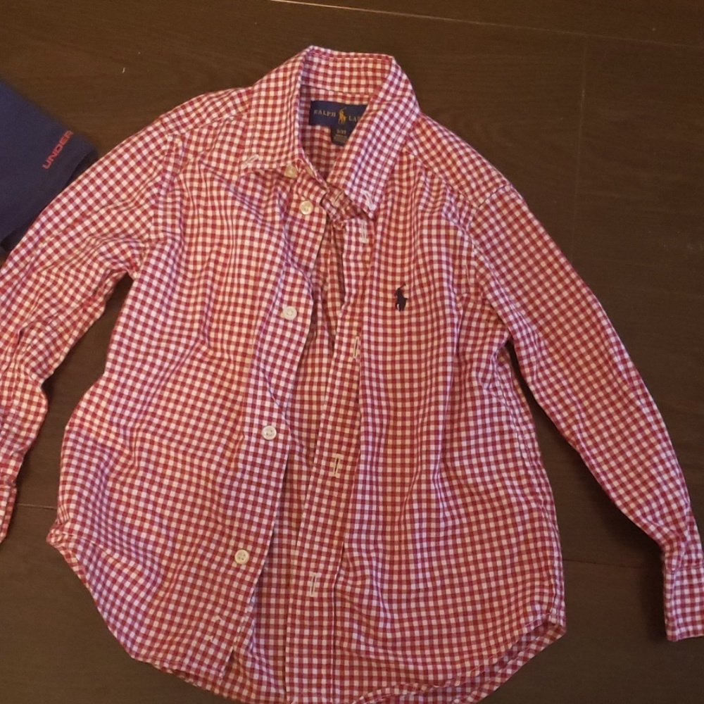 Boys Polo long sleeved button up